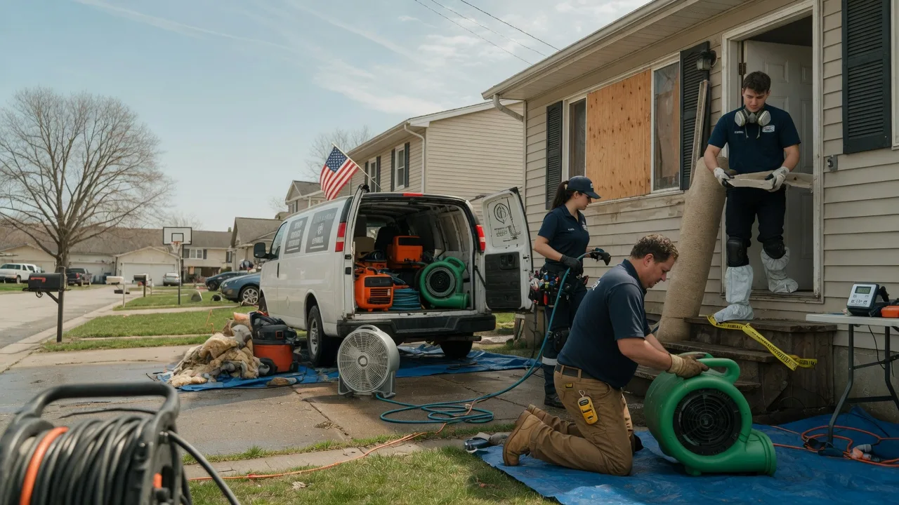 Water Damage Restoration in Huntington, WV near me